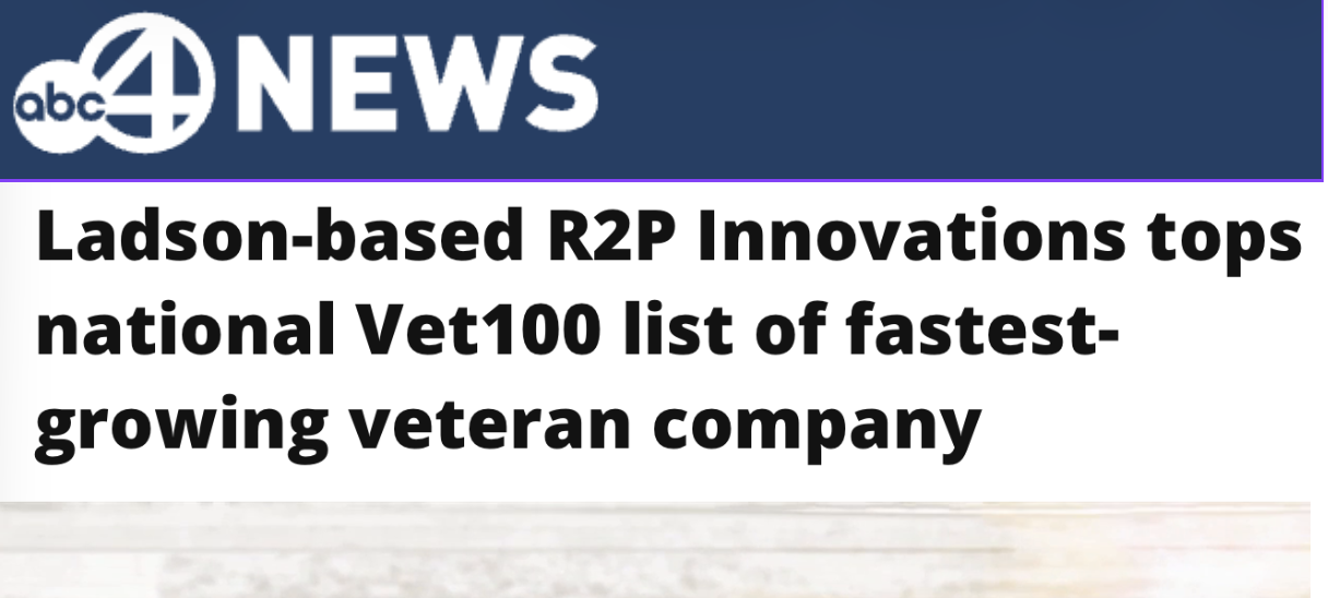 Ladson-based R2P Innovations tops national Vet100 list of fastest-growing veteran company